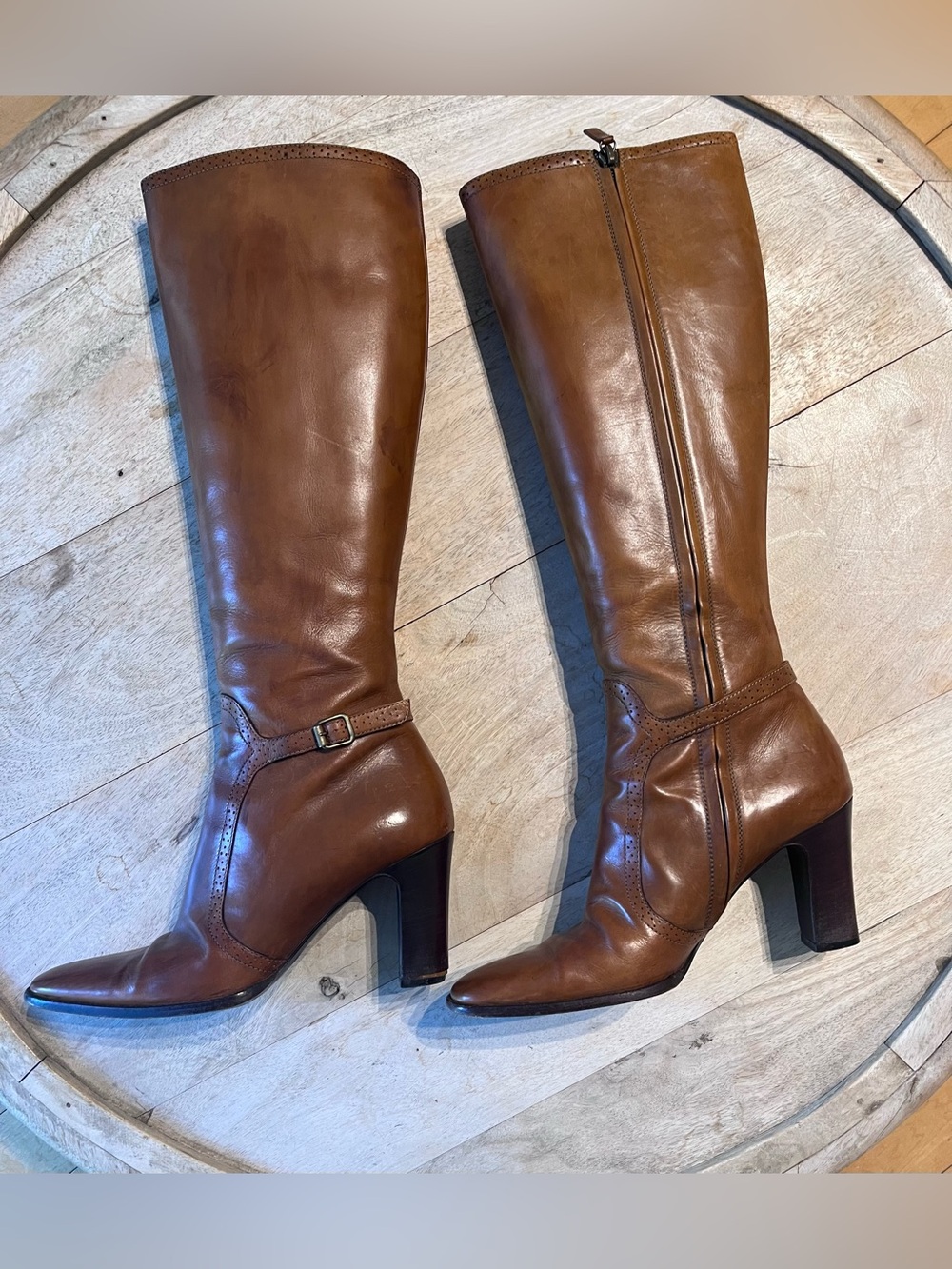 Rare Vintage Ralph Lauren Purple Label Riding Boots